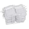 VBS Organza zakjes "11,5 x 15 cm", 100 stuks Wit
