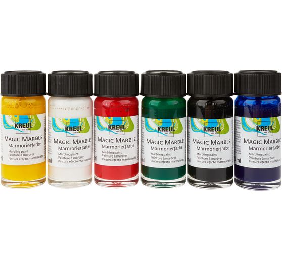 KREUL Magic Marble Set "Basic Colours"