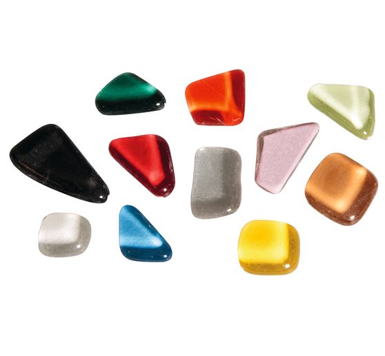 Zacht glas gebroken mozaïek "Colourful Mix", 500 g