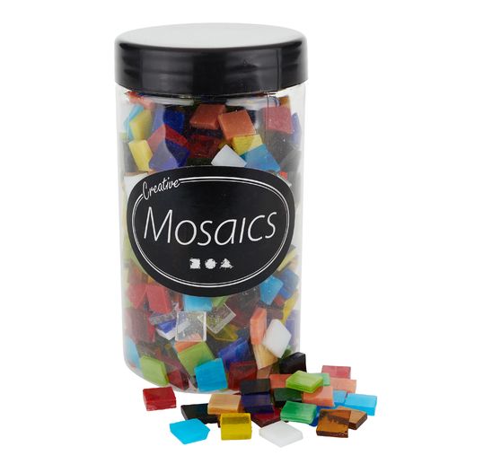 Glas-Mozaïekstenen "Kleurrijke mix"
