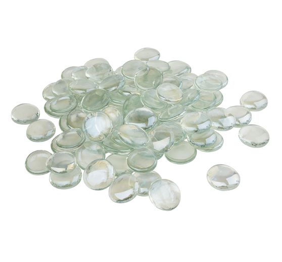 VBS Glazen Dreuzelstenen "Helder", 1 kg