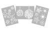 VBS Christmas stencils, set of 3