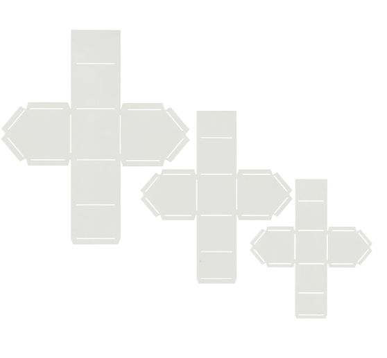 Gabarits VBS « Maisons », 3 pc.