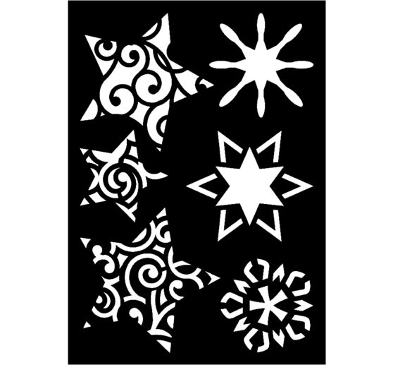 VBS Weihnachtsschablonen, 3er-Set