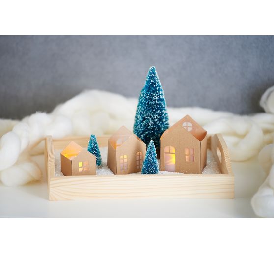 Gabarits VBS « Maisons », 3 pc.
