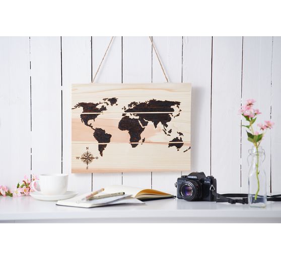 VBS Decoratief houten paneel met ophanging