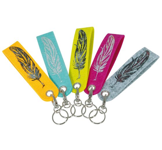 Stencil "Feather Trio" with Scraper