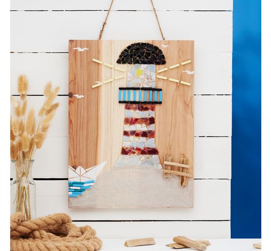 VBS Decoratief houten paneel met ophanging