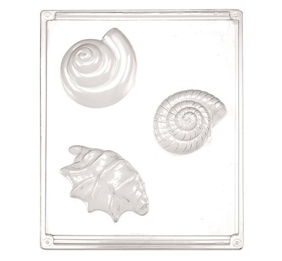 Gießform "Muschel-Trio"