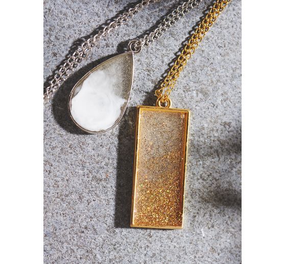 Sieraden metalen frame "Mix van vormen"