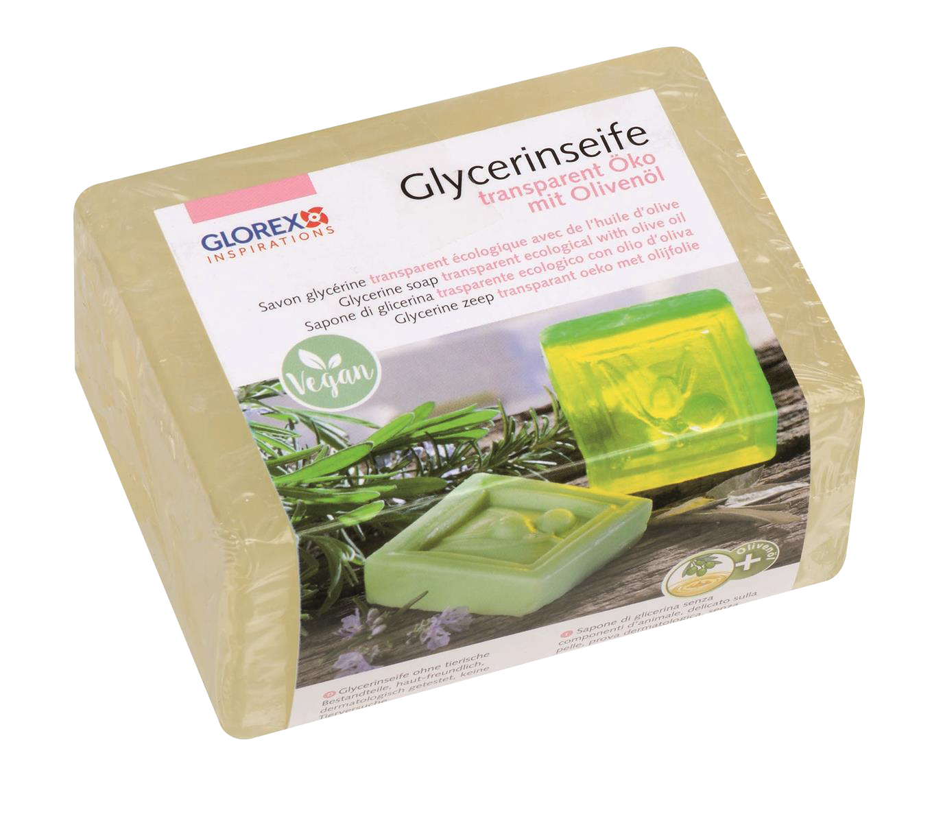 erven pleegouders Duidelijk maken Glycerine Eco-Casting Zeep "Olijfolie", Transparant | Knutselwinkel VBS  Hobby