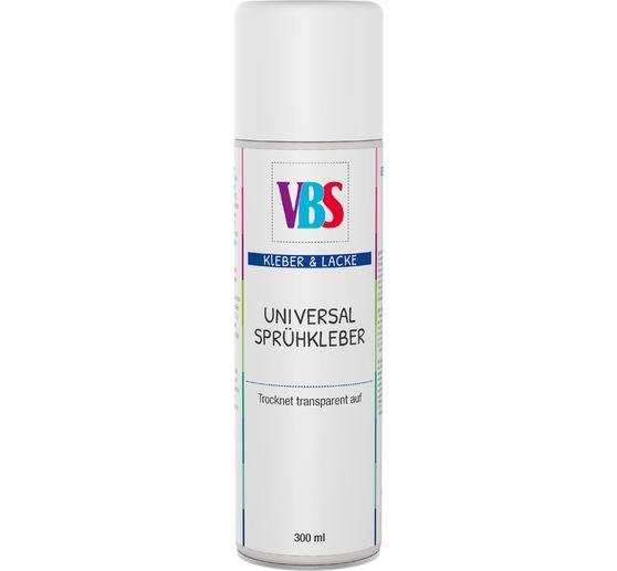 VBS Universal-Sprühkleber, transparent, 300 ml