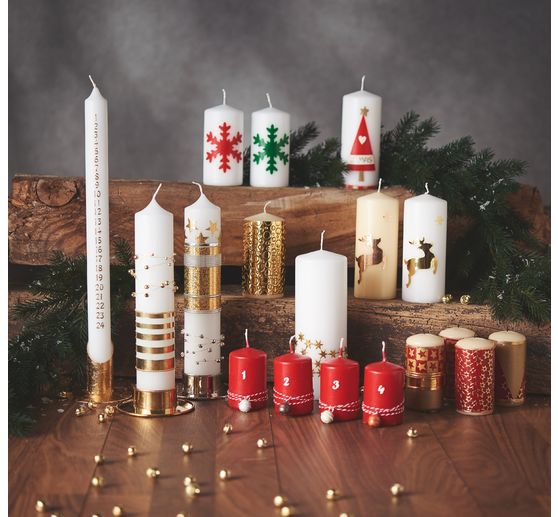 Candle holder, wit