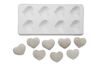 Casting mould "Hearts", 8 pcs.