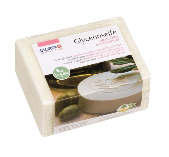 Glycerine Eco-gietzeep "Olijfolie", ondoorzichtig