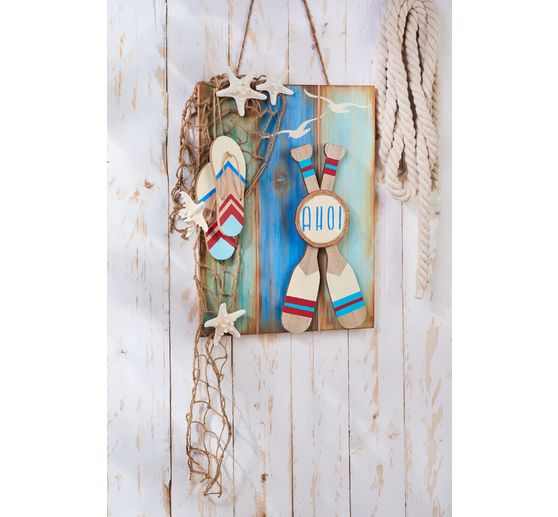 VBS Decoratief houten paneel met ophanging