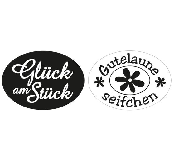 Empreinte de moulage "Glück, Gutelaune"