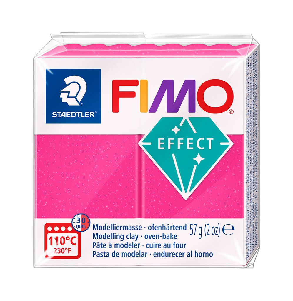 FIMO Effect Polymer Oven Modelling Clay - 57g - Set of 7 - Gemstone Finish