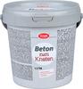 Beton voor het kneden