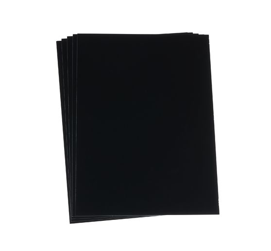 Enkaustik Malkarten schwarz, DIN A4