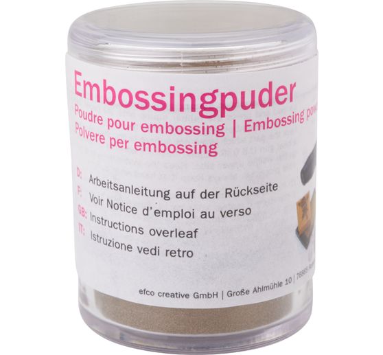 Bakpoeder voor embossing, 10 g