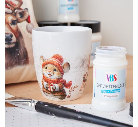 VBS Servetvernis "Glas en Porselein"