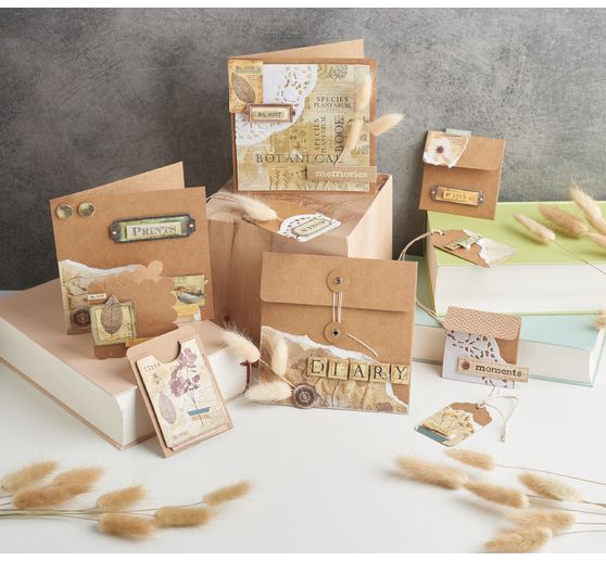 Cartes & Enveloppes VBS « Vintage Méga-set »