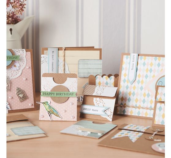 VBS Papieren kanten doily, Wit
