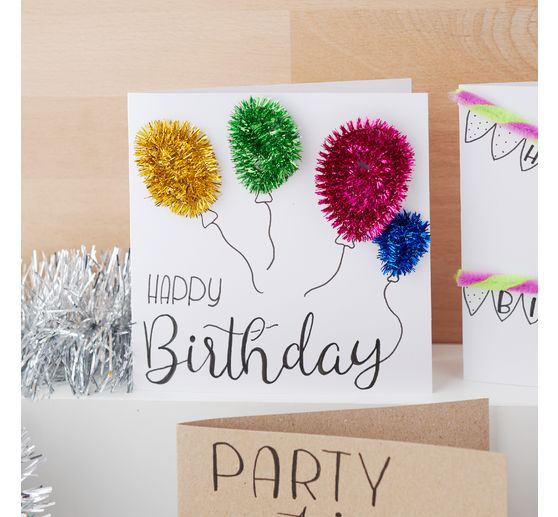 Fils chenille VBS « Métallisés »