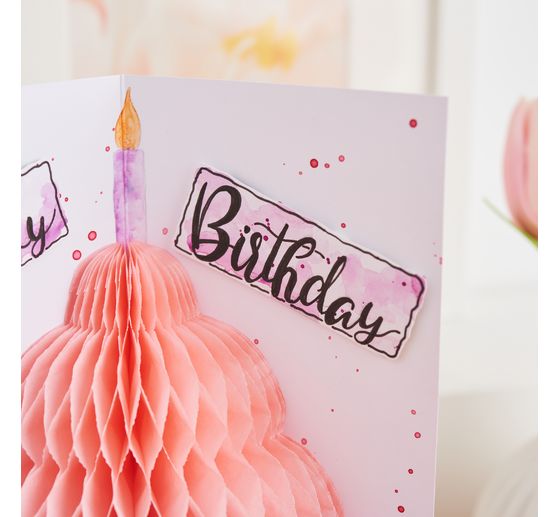 VBS Music chips for cards "Happy Birthday", 20 pieces