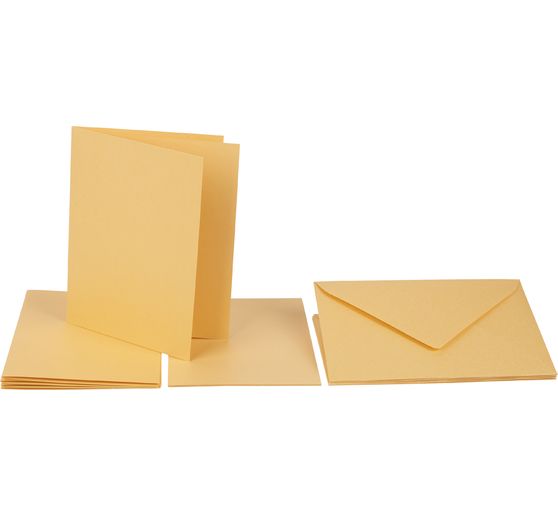 Dubbele kaarten met enveloppen en inlegvellen