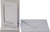 Passepartout cards "Rectangle", 10 pcs.