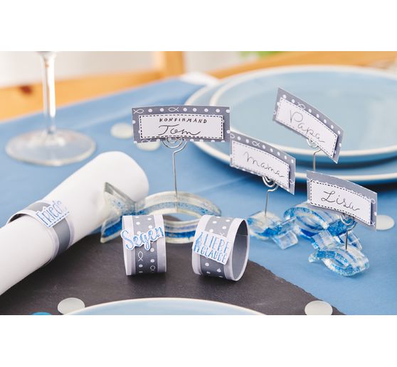 Assortiment de papier cartonné à motifs « Confirmation »