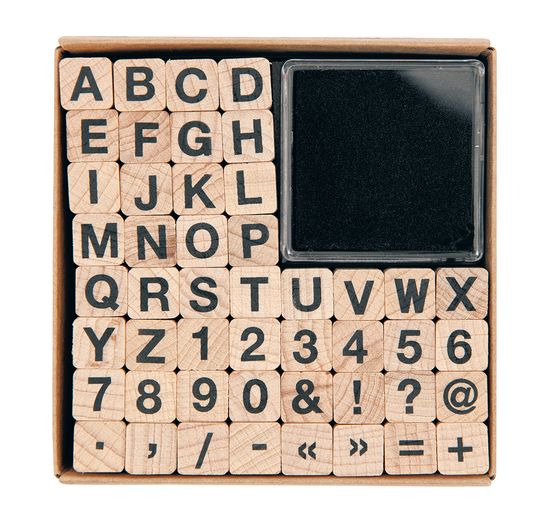 Stamp set "ABC & Numbers"