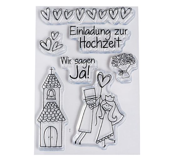 Clear Stamp Set "Wedding"