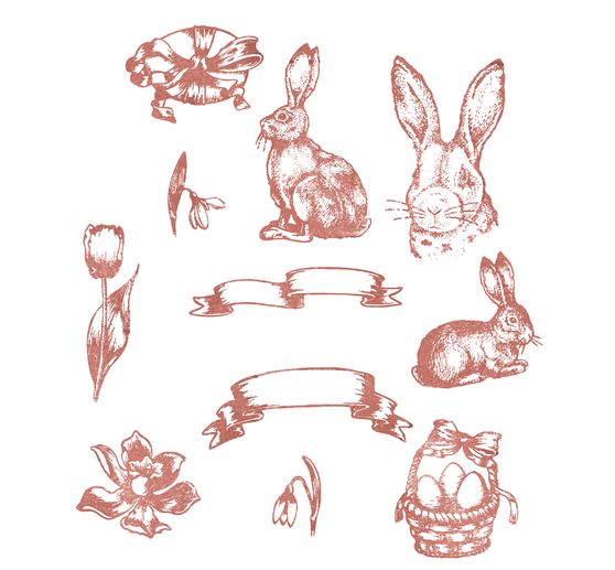 VBS Silicone Stempel "Nostalgisch Pasen