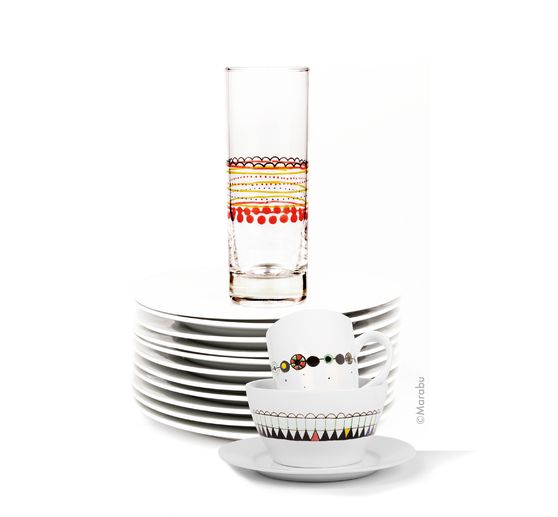 Marabu Porcelain & Glass "Painter", 5er-Set