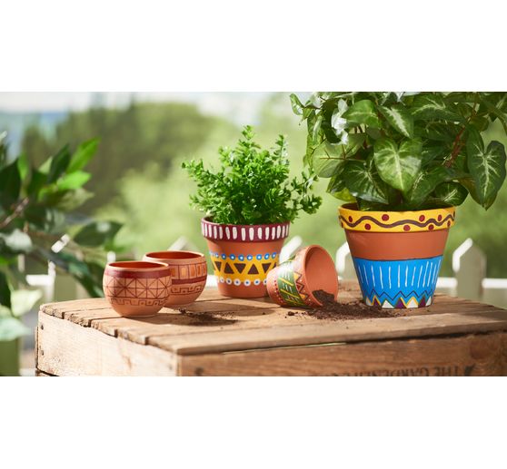 Pots en terre cuite