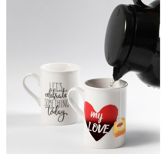 Mugs à café VBS, 2 pc.