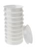 VBS Rubberen koorden "Magic Stretch", transparant, 0,8 mm, 10 rollen &agrave; 4 m