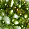Glaskralen-Meng "Lili Petal Deluxes" Groen