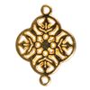 Charms connector "Ornament" Gold