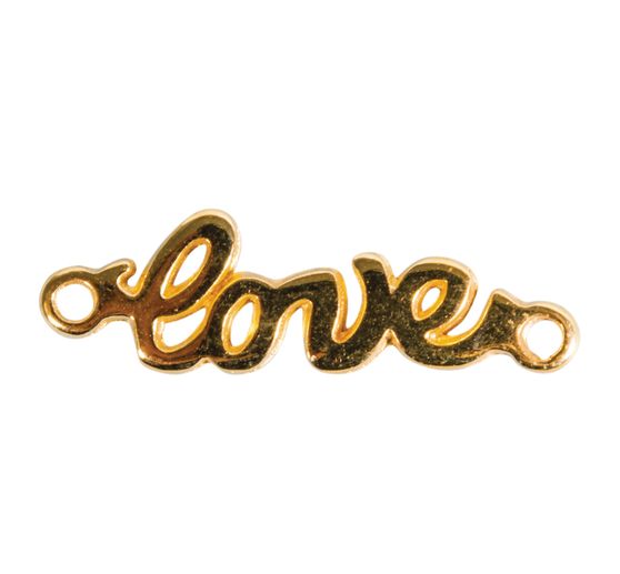 Connecteur charms « Love »