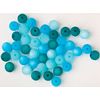 Polaris kraalmix, 8mm, 45 stuks Blauw