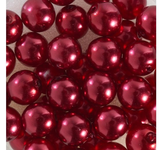 Crystal Renaissance glazen waxparel, 6mm, 40 stuks