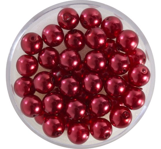 Crystal Renaissance glazen waxparel, 6mm, 40 stuks
