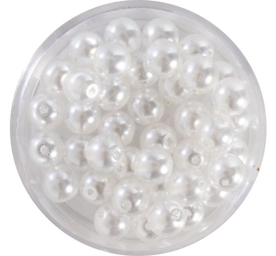 Crystal Renaissance glazen waxparel, 6mm, 40 stuks