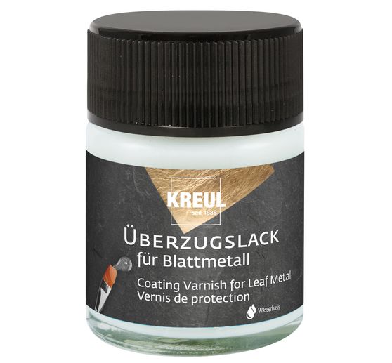 KREUL Coating varnish for leaf metal, 50 ml