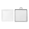 Cabochon-Decoratieve hanger groot Vierkant