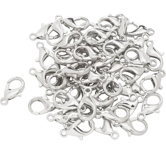 Fermoirs mousquetons VBS « 15 mm », 50 pc.